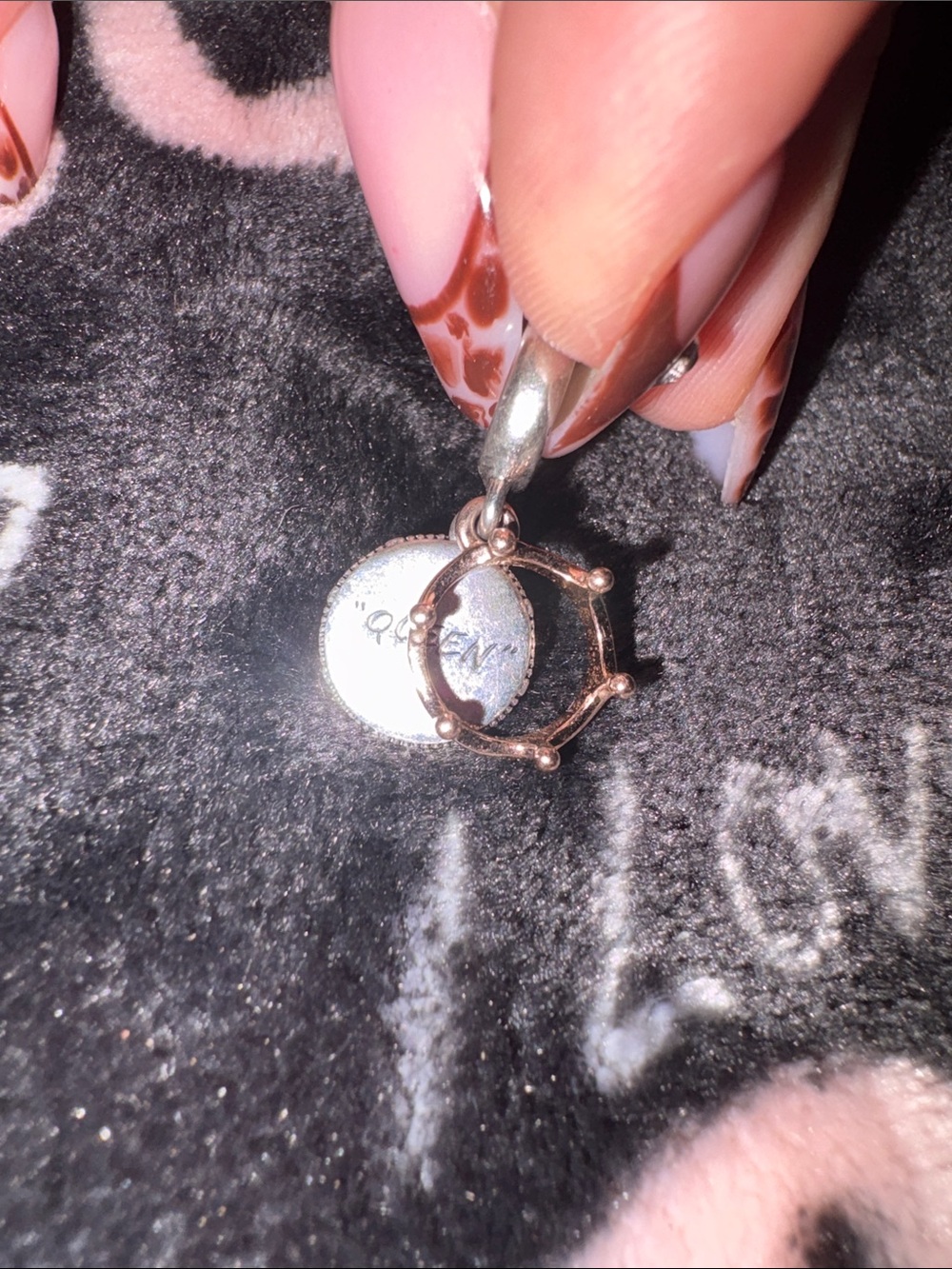 Pandora Rose Gold Crown Charm